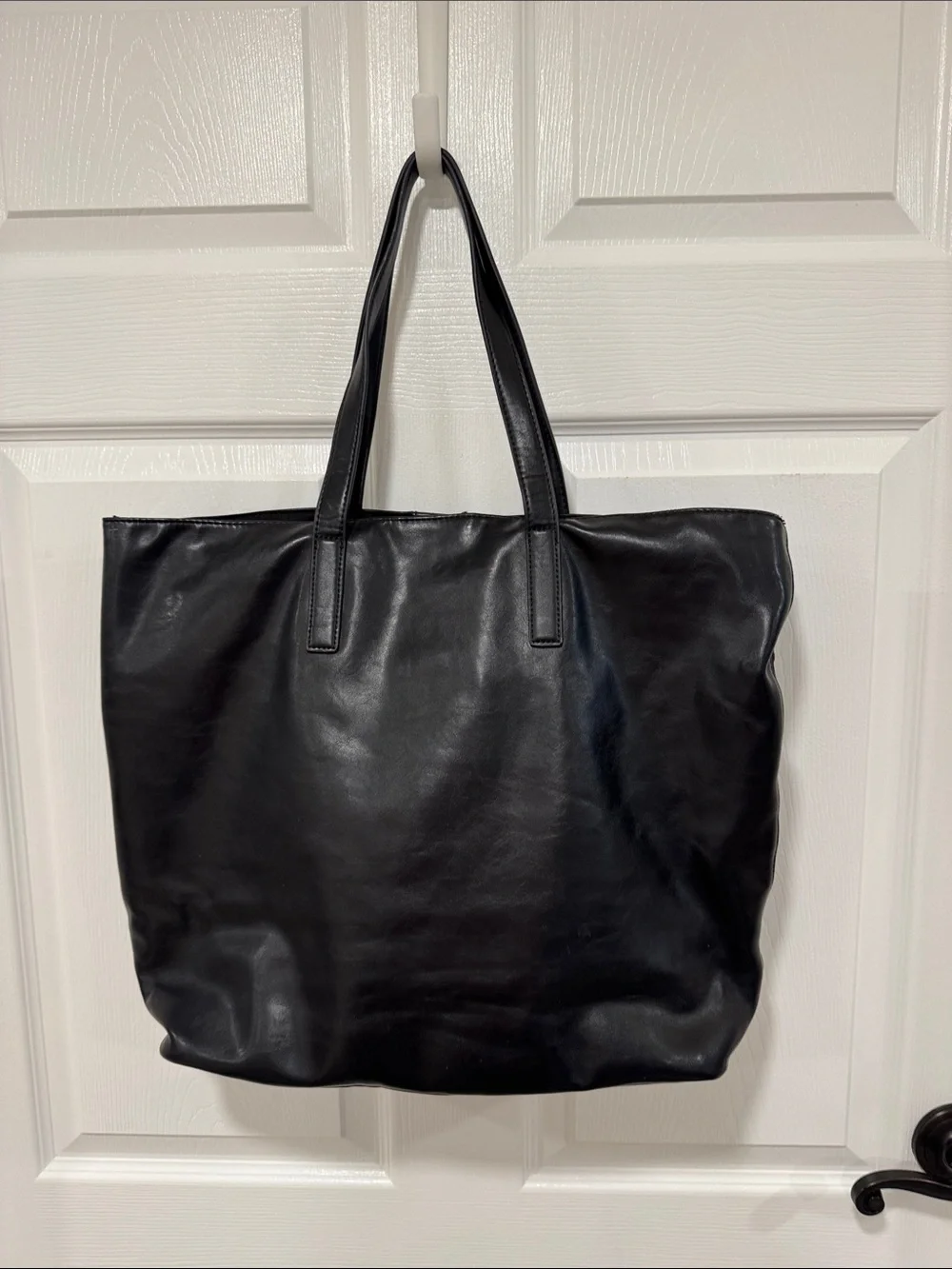 Black Studded Tote Bag - Classic Everyday Carry